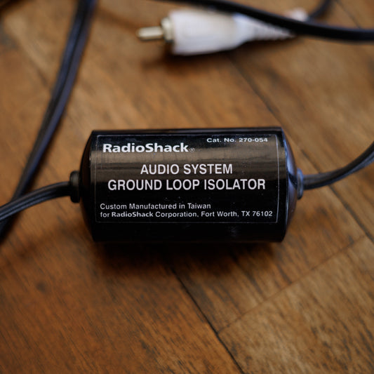 RadioShack Ground Loop Isolator